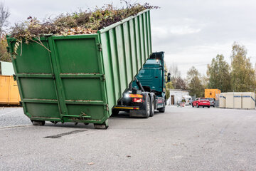 transport de déchets verts Orange